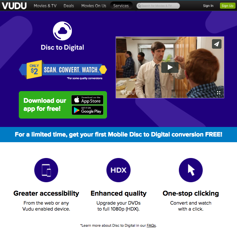 Vudu launches ‘disctodigital’ from mobile apps Digital TV Europe