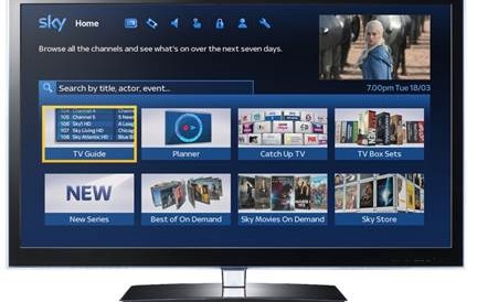 Sky revamps TV Guide with greater on-demand focus