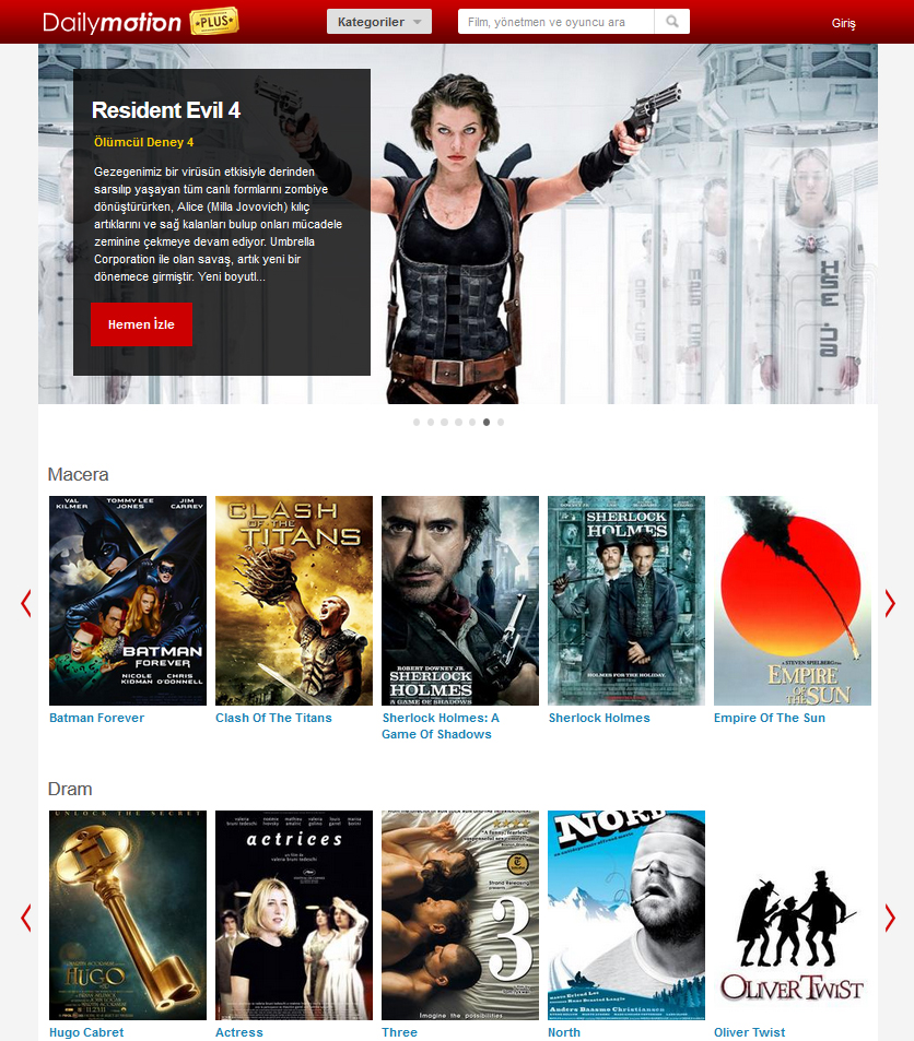 dailymotion movies online