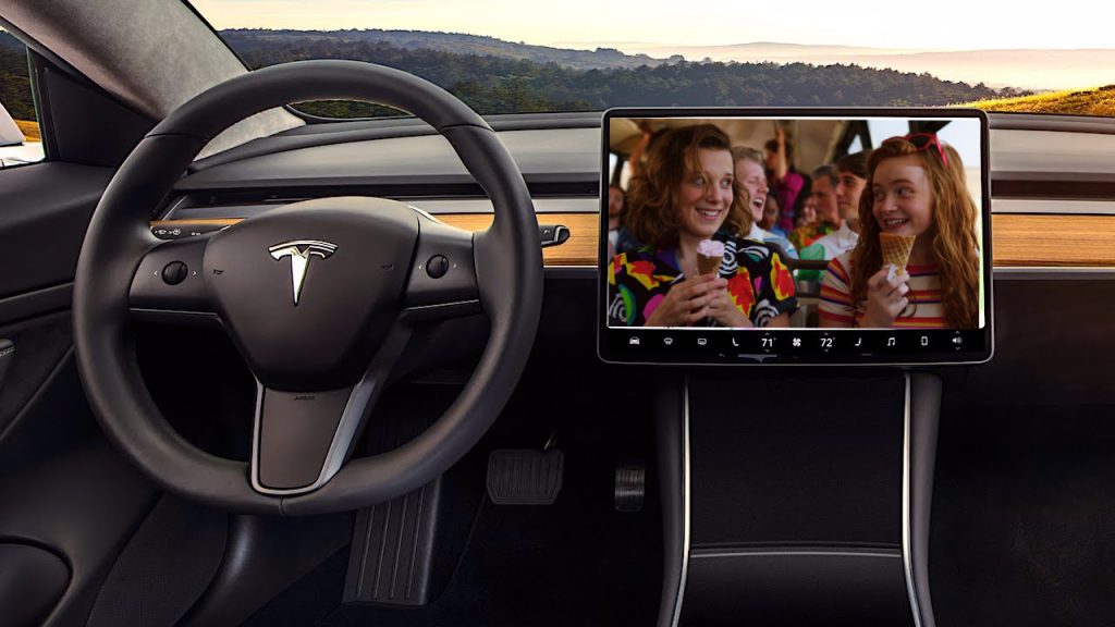 Netflix Posts Movie Clip of Rogue Self-Driving Teslas Nearly