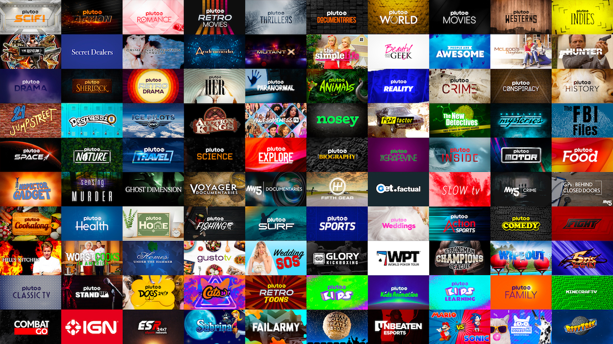 Pluto TV passes 100 channels in UK Digital TV Europe
