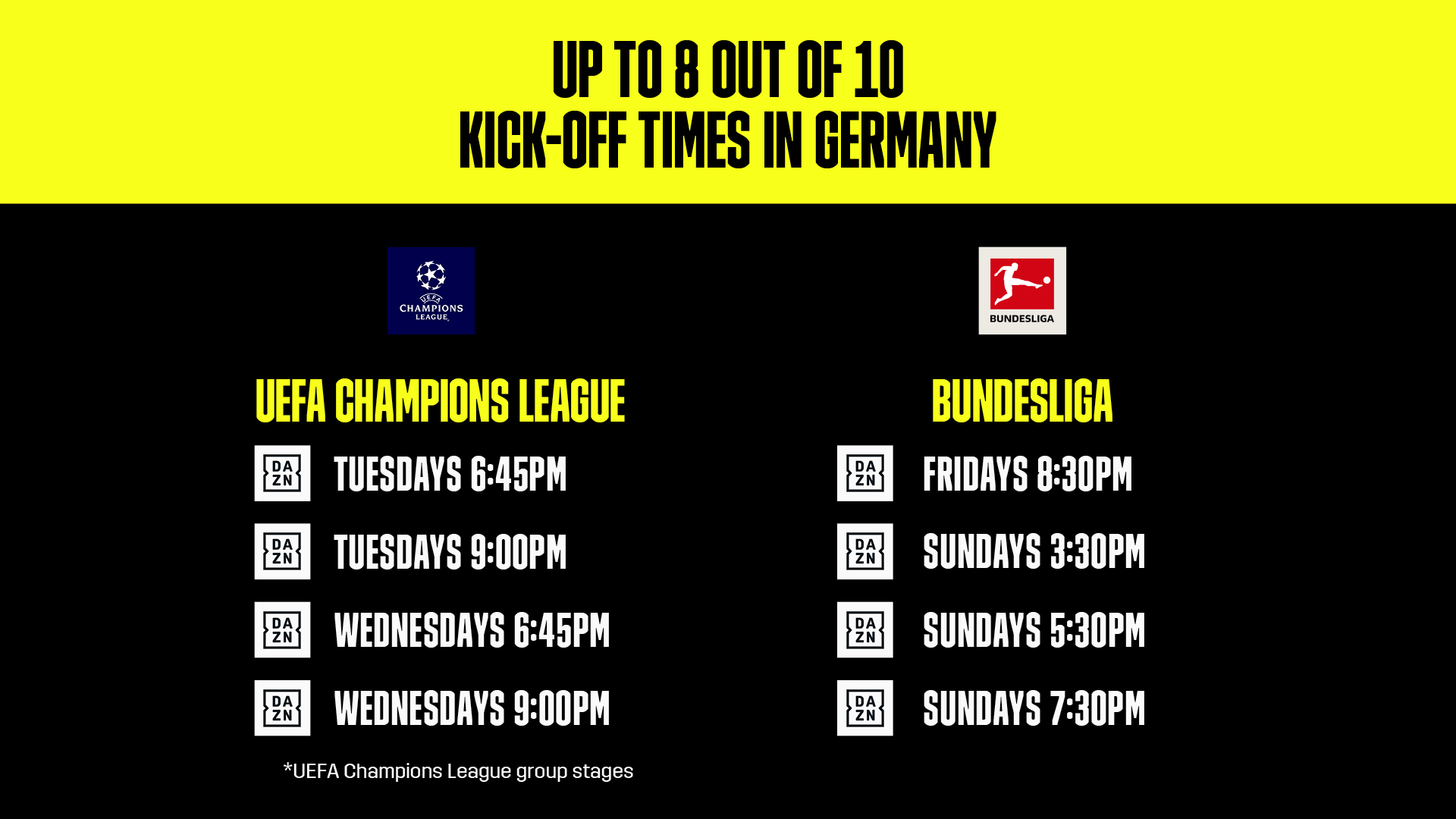 Dazn Bags 90 Of Champions League Matches In Germany Digital Tv Europe