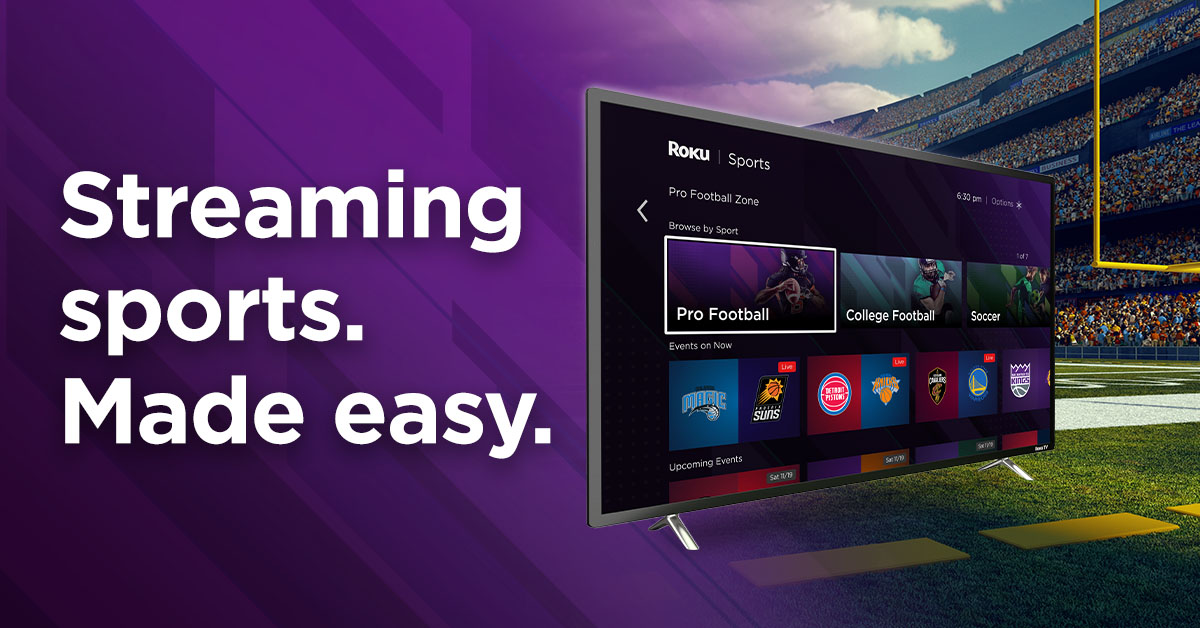 Roku's New NFL Zone Gives Fans Easy Access to NFL Games Right On