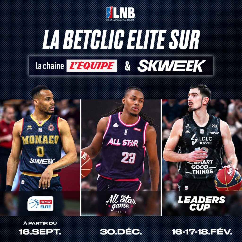 Streamer Skweek And L’Équipe DTT Channel To Share LNB Basketball In ...